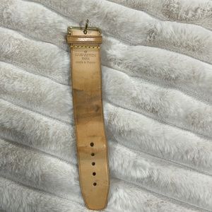 Louis Vuitton poignet Vachetta luggage strap